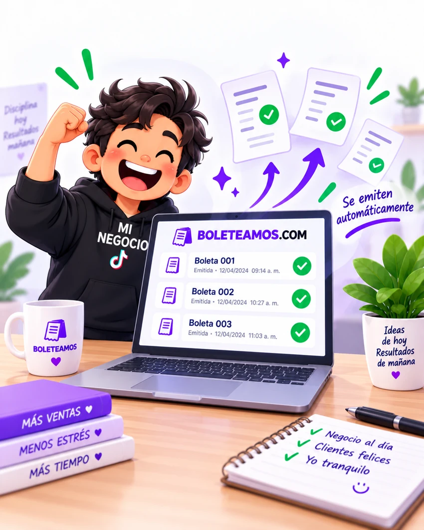 Boletas generadas automáticamente