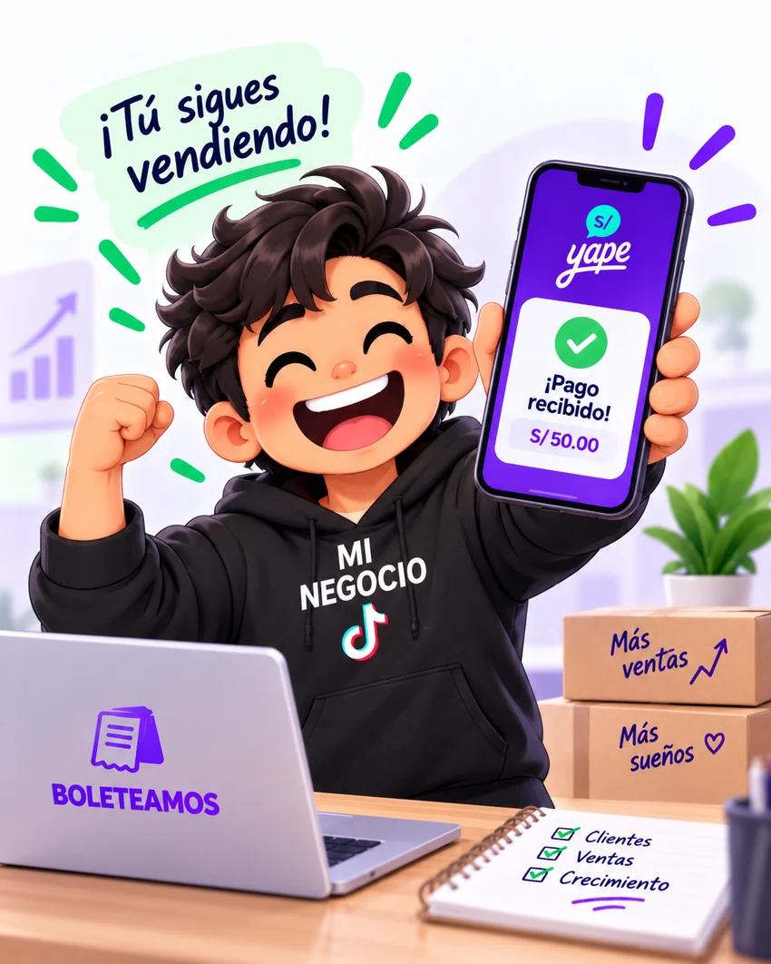 Cobrar ventas por Yape