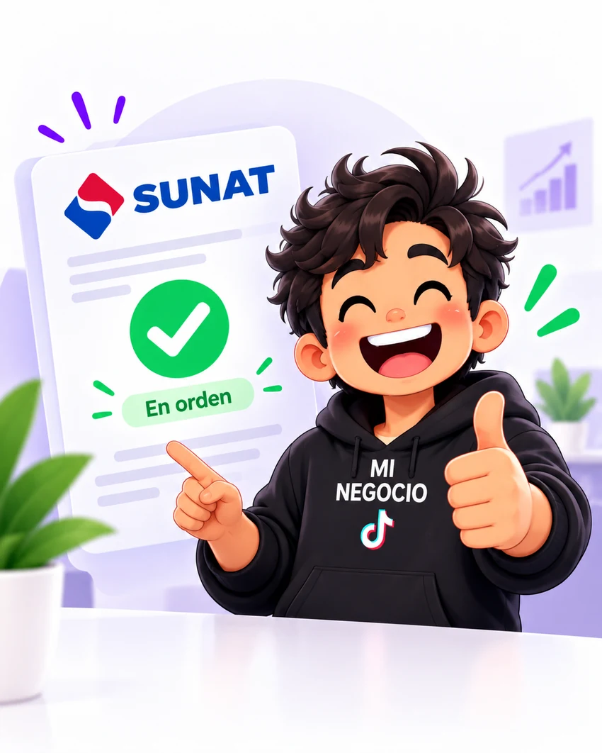 Negocio en orden frente a SUNAT